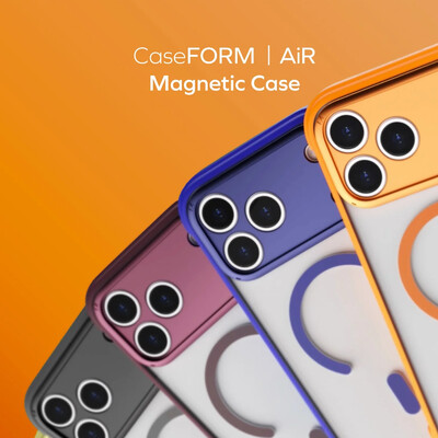 Защитный чехол Momax CaseFORM Air Magnetic Case черный для Apple iPhone 17 Pro(5)