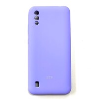 Силиконовый чехол Silicone Case лавандовый для ZTE Blade A5 2020