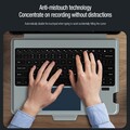 Чехол клавиатура Nillkin Bumper Combo Keyboard Case Backlit Version Черный для Samsung Galaxy Tab S9 Plus 5G(#7)