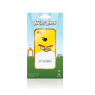 Пластиковый чехол Gear4 Angry Birds Yellow для Apple iPhone 4/4S(3)