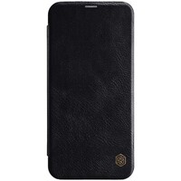Кожаный чехол Nillkin Qin Leather Case Черный для Samsung J4 Plus (2018)