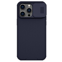 Чехол-накладка с пластиной Magsafe Nillkin CamShield Pro Magnetic Темно-фиолетовый для Apple iPhone 14 Pro