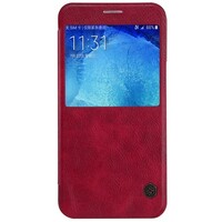 Кожаный чехол Nillkin Qin Leather Case Red для Samsung Galaxy A8