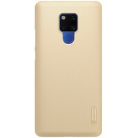 Пластиковый чехол с подставкой Nillkin Super Frosted Shield Золотой для Huawei Mate 20X