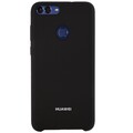 Силиконовый чехол Silicone Case черный для Huawei P Smart\ Enjoy 7S(#1)