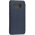 Чехол-книга на основе из силикона Book Case New 3D черный для Xiaomi Redmi Note 9T(#4)