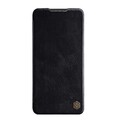 Кожаный чехол Nillkin Qin Leather Case Черный для Xiaomi Poco M4 Pro 5G(#1)