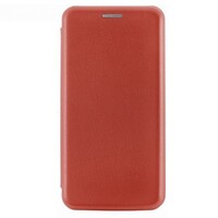 Чехол-книга на основе из силикона Book Case New 3D красный для Samsung Galaxy A7 (2018)