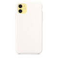 Силиконовый чехол белый для Apple iPhone 11(#3)