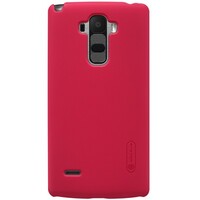 Пластиковый чехол с пленкой Nillkin Super Frosted Shield Red для LG G4 Stylus