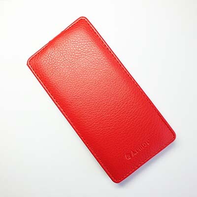 Кожаный чехол Armor Case Red для Huawei Ascend P7(1)