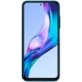 Пластиковый чехол с подставкой Nillkin Super Frosted Shield Синий для Xiaomi Redmi 10 / Redmi 10 2022(#2)