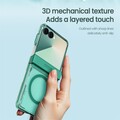 Магнитная накладка Nillkin Iceblade Magnetic Case зеленый для Samsung Galaxy Z Flip 7(#6)