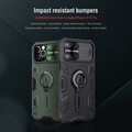 Противоударная-накладка Nillkin CamShield Armor черная для Apple iPhone 12 Pro(#9)
