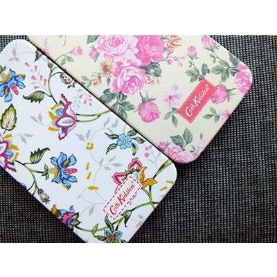 Пластиковый чехол Cath Kidston Case Flowers Blue №1 для Apple iPhone 4/4S(4)