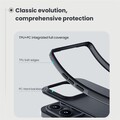 Пластиковый чехол с пластиной Magsafe Nillkin Super Frosted Shield Pro Magnetic Case черный для Xiaomi 17(#10)