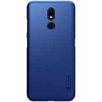 Пластиковый чехол с подставкой Nillkin Super Frosted Shield Темно-Синий для Nokia 3.2