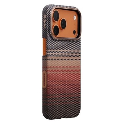 Кевларовый чехол с Magsafe Pitaka Ultra-Slim Sunset PitaTap (KI1702SP) для Apple iPhone 17 Pro(1)