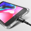 Противоударный чехол iPaky TPU+PC Crystal прозрачный  для Apple iPhone SE (2022)(#4)