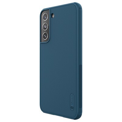 Пластиковый чехол Nillkin Super Frosted Shield Pro Синий для Samsung Galaxy S22 Plus(3)