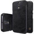 Кожаный чехол Nillkin Qin Leather Case Black для Motorola Moto G4(#3)