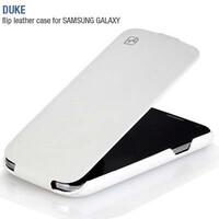 Кожаный чехол HOCO Duke Leather Case White для Samsung i9190 Galaxy S4 mini
