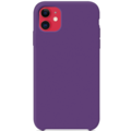 Силиконовый чехол фиолетовый для Apple iPhone 11(#5)