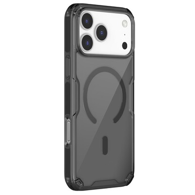 Силиконовый чехол Nillkin Nature TPU Pro Magnetic Case затемненный для Apple iPhone 17 Pro Max(3)