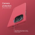 Пластиковый чехол с подставкой Nillkin Super Frosted Shield Черный для Xiaomi 11 Pro(#4)