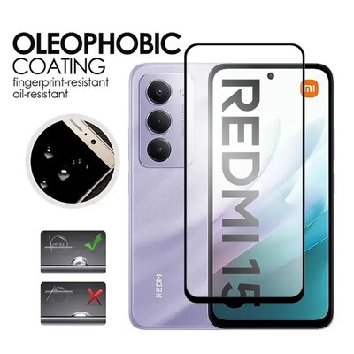 Противоударное защитное стекло Mietubl Anti-Static Full Glue 0.3mm для Xiaomi Redmi 15C(3)