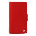 Кожаный чехол книга HOCO Book Type Red для Samsung N7100 Galaxy Note 2(#1)
