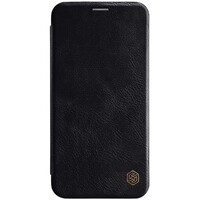 Кожаный чехол Nillkin Qin Leather Case Черный для Apple iPhone XS Max