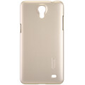 Пластиковый чехол Nillkin Super Frosted Shield Gold  для Samsung G750F Galaxy Mega 2(#1)