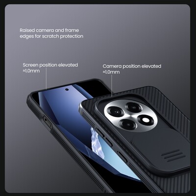 Чехол-накладка Nillkin CamShield Pro Зеленая для OnePlus 13R(6)