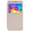 Полиуретановый чехол Nillkin Sparkle Leather Case Golden  для Samsung G750F Galaxy Mega 2(#1)