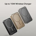 Внешний аккумулятор Momax 1-Power Q.Pass 10000mAh Qi2 Magnetic Wireless Battery Pack (IP136Q2D) черный(#9)