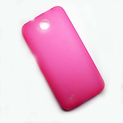 Силиконовый чехол Becolor Pink Mat для HTC Desire 301/Zara mini(1)