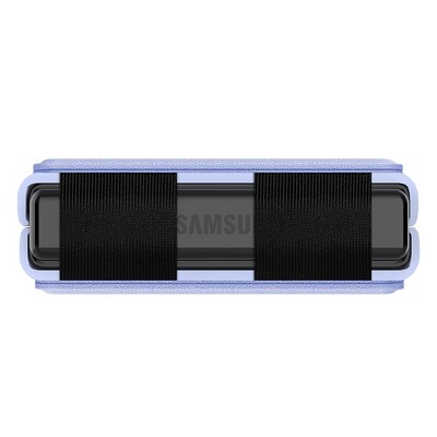 Кожаный чехол Nillkin Qin Pro Plain Leather Case Лавандовый для Samsung Galaxy Z Flip 4(5)