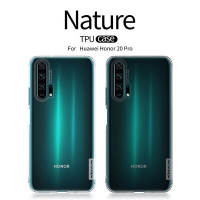 Силиконовый чехол Nillkin Nature TPU Case Серый для Huawei Honor 20 Pro(4)