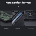 Противоударная-накладка Nillkin CamShield Armor Pro Черная для Apple iPhone 14 Pro(#4)