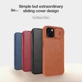 Кожаный чехол Nillkin Qin Pro Leather Case Красный для Apple iPhone 14 Plus(#7)