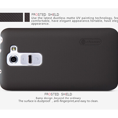 Пластиковый чехол Nillkin Sparkle Leather Case Black для LG Optimus G2 Mini D618(2)