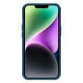 Пластиковый чехол Nillkin Super Frosted Shield Pro Синий для Apple iPhone 14(#2)