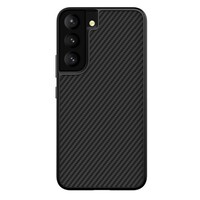 Пластиковый чехол Nillkin Synthetic Fiber Черный для Samsung Galaxy S22