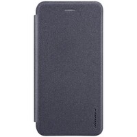 Полиуретановый чехол книга Nillkin Sparkle Leather Case Black для Huawei P8 Lite 2017