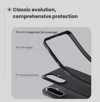 Пластиковый чехол с пластиной Magsafe Nillkin Super Frosted Shield Pro Magnetic Case Зеленый для Samsung Galaxy A36(4)