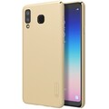 Пластиковый чехол с подставкой Nillkin Super Frosted Shield Золотой для Samsung Galaxy A8 Star(#3)