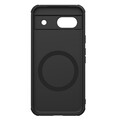 Пластиковый чехол с пластиной Magsafe Nillkin Super Frosted Shield Pro Magnetic Case Черный для Google Pixel 8a(#3)