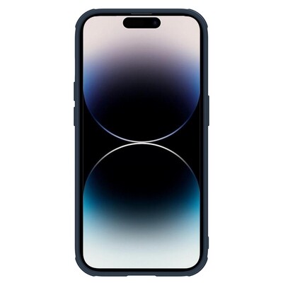 Чехол пластиной Magsafe Nillkin Textured S Magnetic Case Синий для Apple iPhone 14 Pro(2)