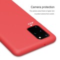 Силиконовый чехол-накладка Nillkin Flex Pure Case Черный для Samsung Galaxy S20 Plus(#4)